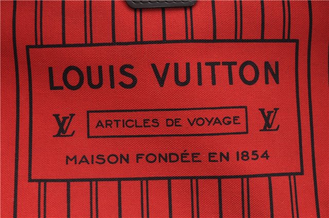 Authentic Louis Vuitton Damier Neverfull MM Shoulder Tote Bag N41358 LV J5121