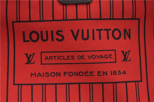 Authentic Louis Vuitton Damier Neverfull MM Shoulder Tote Bag N41358 LV J5121