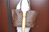 Authentic Louis Vuitton Damier Neverfull MM Shoulder Tote Bag N41358 LV J5121