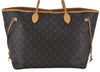 Authentic Louis Vuitton Monogram Neverfull GM Shoulder Tote Bag M40157 LV J5985