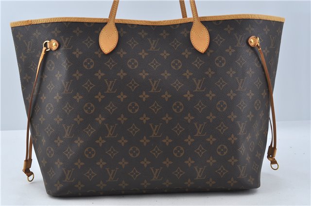 Authentic Louis Vuitton Monogram Neverfull GM Shoulder Tote Bag M40157 LV J5985