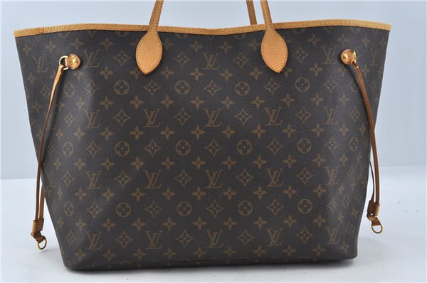 Authentic Louis Vuitton Monogram Neverfull GM Shoulder Tote Bag M40157 LV J5985