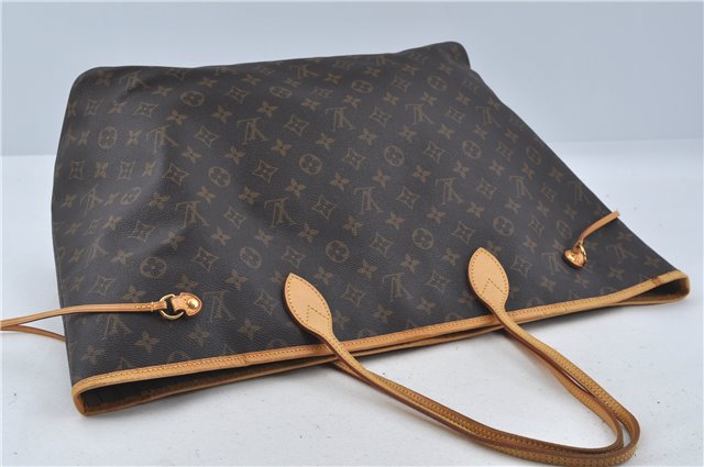 Authentic Louis Vuitton Monogram Neverfull GM Shoulder Tote Bag M40157 LV J5985