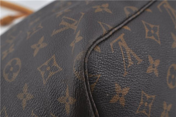 Authentic Louis Vuitton Monogram Neverfull GM Shoulder Tote Bag M40157 LV J5985