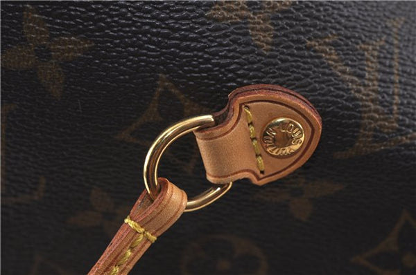 Authentic Louis Vuitton Monogram Neverfull GM Shoulder Tote Bag M40157 LV J5985