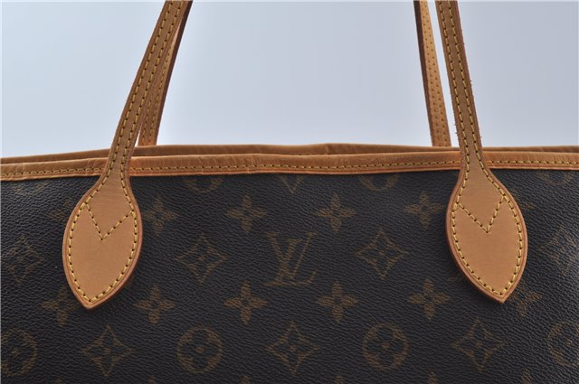 Authentic Louis Vuitton Monogram Neverfull GM Shoulder Tote Bag M40157 LV J5985
