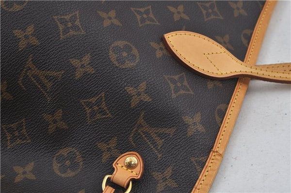 Authentic Louis Vuitton Monogram Neverfull GM Shoulder Tote Bag M40157 LV J5985