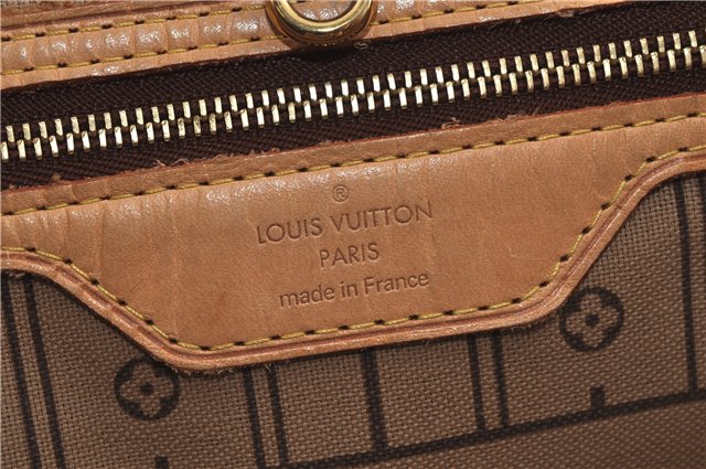 Authentic Louis Vuitton Monogram Neverfull GM Shoulder Tote Bag M40157 LV J5985