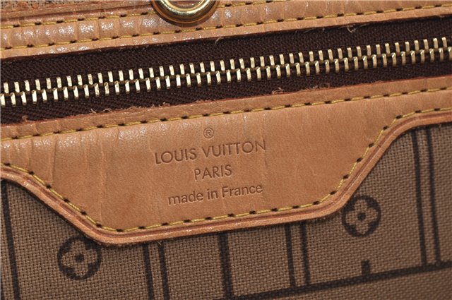 Authentic Louis Vuitton Monogram Neverfull GM Shoulder Tote Bag M40157 LV J5985