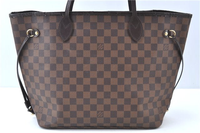 Authentic Louis Vuitton Damier Neverfull GM Shoulder Tote Bag N51106 LV J7158