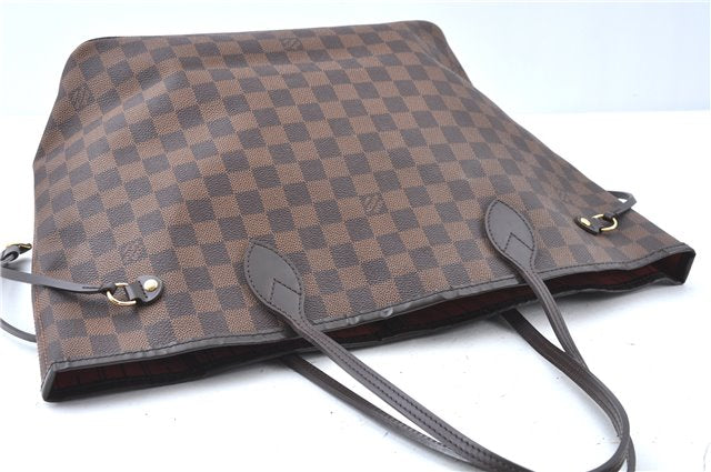 Authentic Louis Vuitton Damier Neverfull GM Shoulder Tote Bag N51106 LV J7158