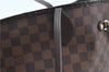 Authentic Louis Vuitton Damier Neverfull GM Shoulder Tote Bag N51106 LV J7158