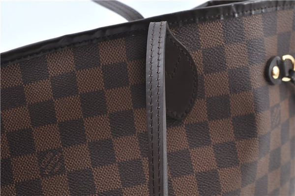 Authentic Louis Vuitton Damier Neverfull GM Shoulder Tote Bag N51106 LV J7158