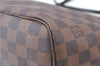 Authentic Louis Vuitton Damier Neverfull GM Shoulder Tote Bag N51106 LV J7158
