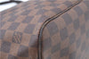 Authentic Louis Vuitton Damier Neverfull GM Shoulder Tote Bag N51106 LV J7158