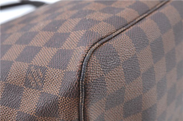 Authentic Louis Vuitton Damier Neverfull GM Shoulder Tote Bag N51106 LV J7158