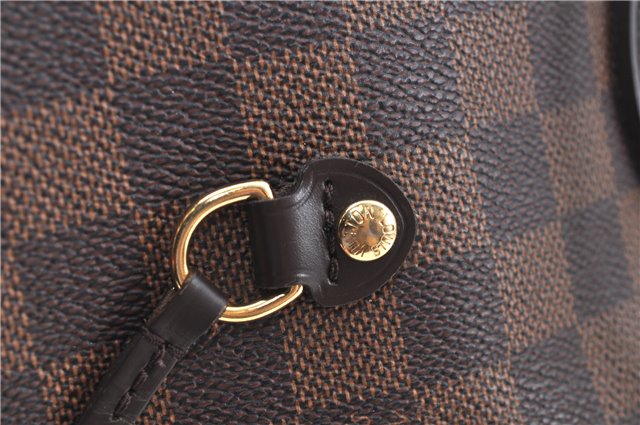 Authentic Louis Vuitton Damier Neverfull GM Shoulder Tote Bag N51106 LV J7158