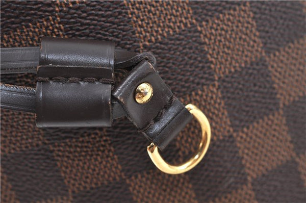 Authentic Louis Vuitton Damier Neverfull GM Shoulder Tote Bag N51106 LV J7158