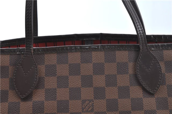 Authentic Louis Vuitton Damier Neverfull GM Shoulder Tote Bag N51106 LV J7158