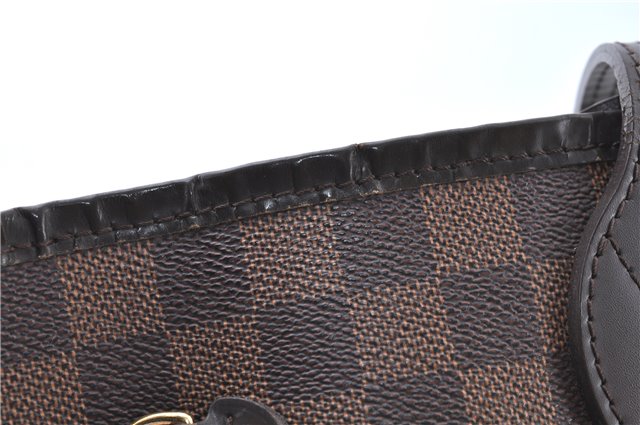 Authentic Louis Vuitton Damier Neverfull GM Shoulder Tote Bag N51106 LV J7158