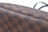 Authentic Louis Vuitton Damier Neverfull GM Shoulder Tote Bag N51106 LV J7158