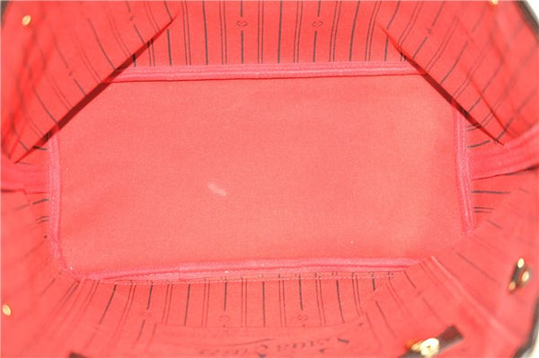 Authentic Louis Vuitton Damier Neverfull GM Shoulder Tote Bag N51106 LV J7158