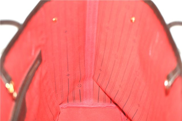 Authentic Louis Vuitton Damier Neverfull GM Shoulder Tote Bag N51106 LV J7158