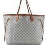Authentic Louis Vuitton Damier Azur Neverfull GM N51108 Shoulder Tote Bag J7161