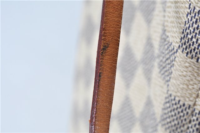 Authentic Louis Vuitton Damier Azur Neverfull GM N51108 Shoulder Tote Bag J7161