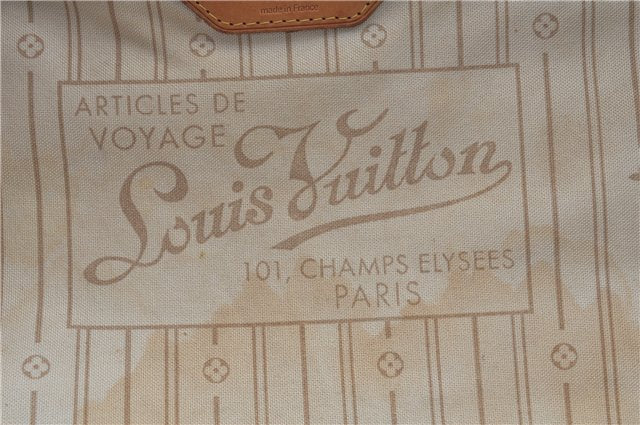 Authentic Louis Vuitton Damier Azur Neverfull GM N51108 Shoulder Tote Bag J7161