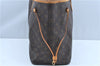 Authentic Louis Vuitton Monogram Neverfull GM Shoulder Tote Bag M40157 LV J7865