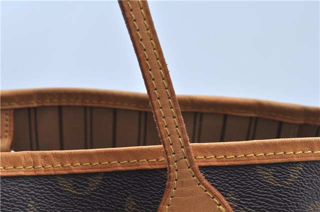 Authentic Louis Vuitton Monogram Neverfull GM Shoulder Tote Bag M40157 LV J7865
