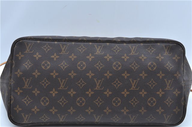 Authentic Louis Vuitton Monogram Neverfull GM Shoulder Tote Bag M40157 LV J7865