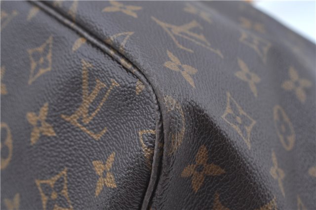 Authentic Louis Vuitton Monogram Neverfull GM Shoulder Tote Bag M40157 LV J7865
