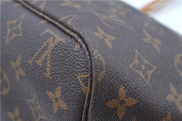 Authentic Louis Vuitton Monogram Neverfull GM Shoulder Tote Bag M40157 LV J7865