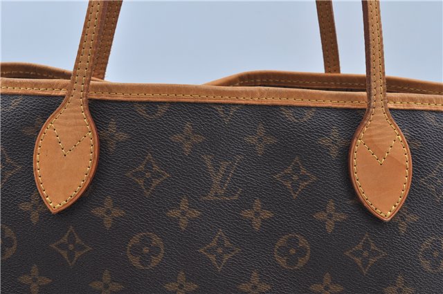 Authentic Louis Vuitton Monogram Neverfull GM Shoulder Tote Bag M40157 LV J7865