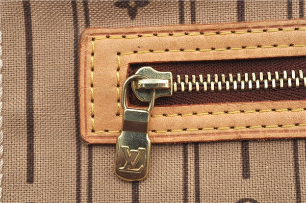 Authentic Louis Vuitton Monogram Neverfull GM Shoulder Tote Bag M40157 LV J7865