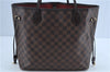 Authentic Louis Vuitton Damier Neverfull MM Shoulder Tote Bag N51105 LV J7869