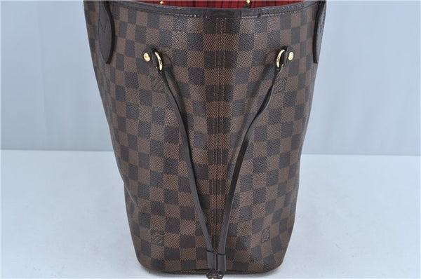 Authentic Louis Vuitton Damier Neverfull MM Shoulder Tote Bag N51105 LV J7869