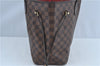 Authentic Louis Vuitton Damier Neverfull MM Shoulder Tote Bag N51105 LV J7869