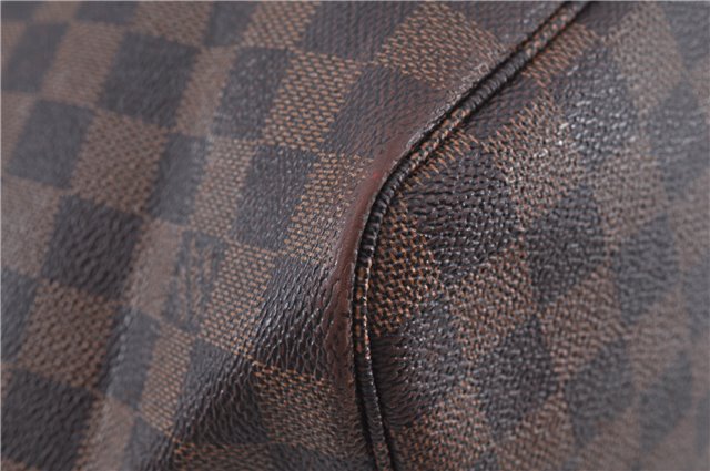 Authentic Louis Vuitton Damier Neverfull MM Shoulder Tote Bag N51105 LV J7869