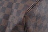 Authentic Louis Vuitton Damier Neverfull MM Shoulder Tote Bag N51105 LV J7869