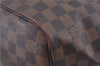 Authentic Louis Vuitton Damier Neverfull MM Shoulder Tote Bag N51105 LV J7869