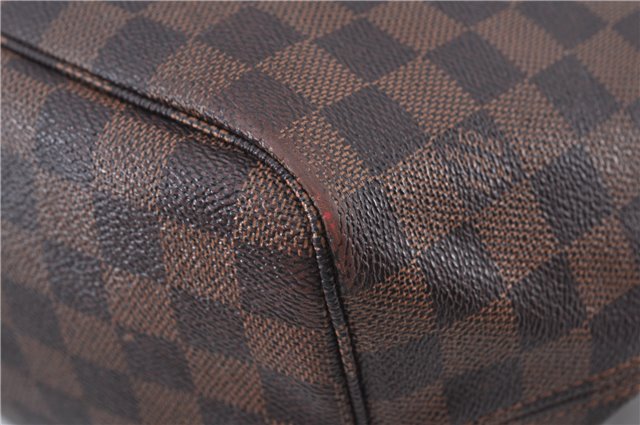 Authentic Louis Vuitton Damier Neverfull MM Shoulder Tote Bag N51105 LV J7869