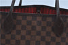 Authentic Louis Vuitton Damier Neverfull MM Shoulder Tote Bag N51105 LV J7869