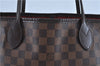 Authentic Louis Vuitton Damier Neverfull MM Shoulder Tote Bag N51105 LV J7869