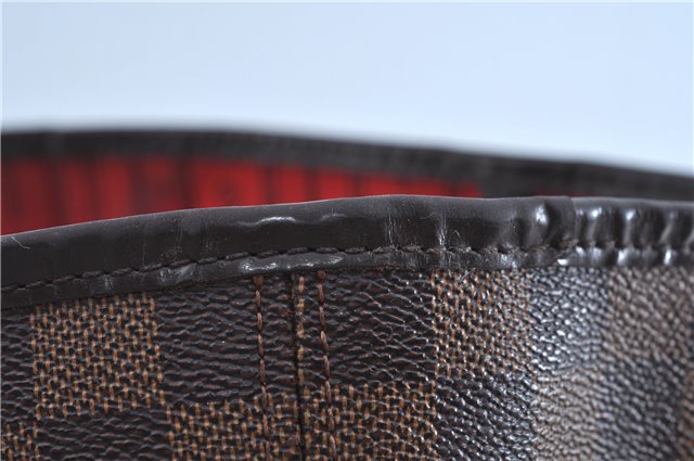 Authentic Louis Vuitton Damier Neverfull MM Shoulder Tote Bag N51105 LV J7869