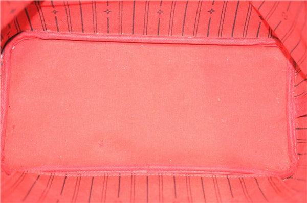 Authentic Louis Vuitton Damier Neverfull MM Shoulder Tote Bag N51105 LV J7869