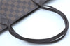 Authentic Louis Vuitton Damier Neverfull MM Shoulder Tote Bag N51105 LV J8507