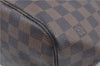 Authentic Louis Vuitton Damier Neverfull MM Shoulder Tote Bag N51105 LV J8507